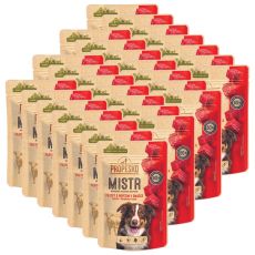 Propesko MISTR Dog Vrečka z govedino v omaki 28 x 85 g