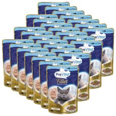 PreVital Fillet Selection vrečka tuna v želeju 28 x 85 g