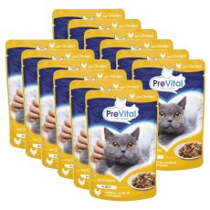 PreVital Cat vrečka piščanec v želeju 12 x 100 g
