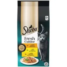 Sheba Fresh Cuisine Taste of Rome vrečke s hrano v soku 6 x 50 g