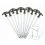 ZFISH set klinov za bivak 25cm / 10x