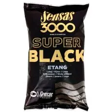 Sensas 3000 Super Black 1kg Lake