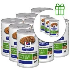 Hill's Prescription Diet j/d Metabolic + Mobility Chicken 370 g, 9+3 BREZPLAČNO