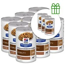 Hill&lsquo;s Prescription Diet Canine j/d Mobility 370 g, 9+3 BREZPLAČNO