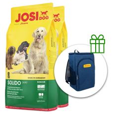 JOSIDOG Solido 2 x 15 kg + hladilni nahrbtnik BREZPLAČNO