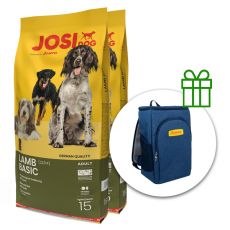 JOSIDOG Lamb Basic 2 x 15 kg + hladilni nahrbtnik BREZPLAČNO