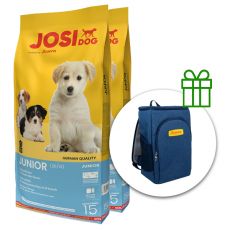 JOSIDOG Junior 2 x 15 kg + hladilni nahrbtnik BREZPLAČNO