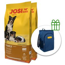 JOSIDOG Family 2 x 15 kg + hladilni nahrbtnik BREZPLAČNO