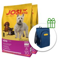 JOSIDOG Mini 2 x 10 kg + hladilni nahrbtnik BREZPLAČNO