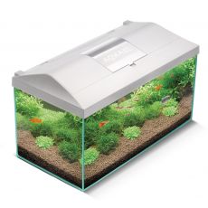 Akvarijski set Aquael LEDDY 60 D&N bele barve 54 l