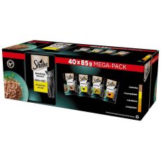 Sheba Delicacy Perutnina izbor vrečk 40 x 85 g