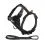 Kurgo Tru-Fit Quick Release oprsnica z avtomobilskim pasom, črna S