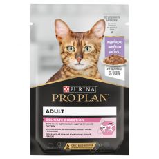 PURINA PRO PLAN CAT DELICATE DIGESTION vrečka - Puran v soku 85 g