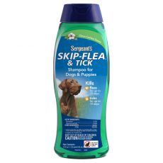 Sergeant’s SKIP Flea & Tick Šampon proti bolham in klopom za pse 532 ml