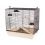 Kletka za glodavce REX III +WOOD 58 x 38 x 55 cm BEŽ