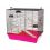 Kletka za glodavce REX III +WOOD 58 x 38 x 55 cm ROZA