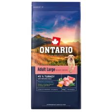 Turkey Rice Product Ontario Adult Large Weight Control Turkey & Brown Rice 12 kg | ABC-ZOO