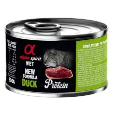 Alpha Spirit Cat Adult Duck Protein 200 g