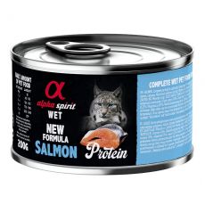 Alpha Spirit Cat Adult Salmon Protein 200 g