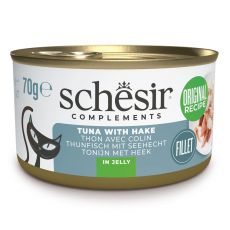 Schesir Complements Cat Tuna z morsko ščuko v želeju 70 g