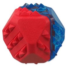 Dog Fantasy Žogica za hlajenje rdeče-modra 7,7 cm
