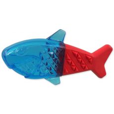 Dog Fantasy Hladilni morski pes rdeče-modre barve 18 cm