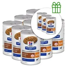 Hill's Prescription Diet Canine k/d 350 g, 9+3 BREZPLAČNO