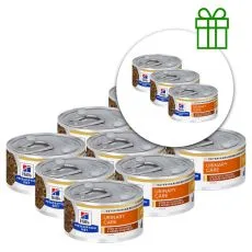 Hill's Prescription Diet Feline Stew c/d Multicare with Chicken & Vegetables 82 g, 9+3 BREZPLAČNO