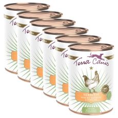 Terra Canis Sensitive Chicken with potato & raspberry 6 x 400 g