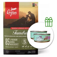 Orijen TUNDRA 11,4 kg + 2 konzervi Terra Canis BREZPLAČNO