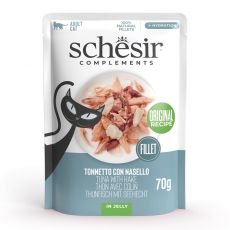 Schesir Complements Cat Tuna z morsko ščuko v želeju 70 g