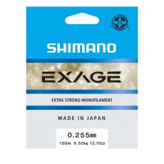Shimano Exage 150m 0.25mm / 5.5kg Steel Grey