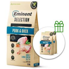 Eminent Selection Adult Large Breed Pork & Duck 12+4 kg BREZPLAČNO
