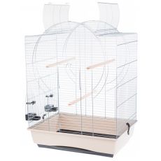 Kletka za papige EMMA CABRIO, krom- 54 x 39 x 73 cm