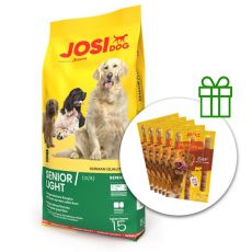 JOSIDOG Senior / Light 15 kg + 5 x Josera Meat Sticks BREZPLAČNO