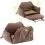 Ferplast Cruiser Torba za avto, rjava