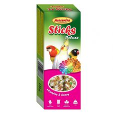 Avicentra Deluxe palčke za majhne papige - vitamini in med, 2 kos
