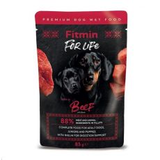 Fitmin For Life Vrečka z inulinom Beef 85 g