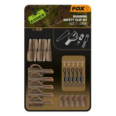 Edges Camo Running Safety Clip Kit 
