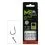 Mikado MF RIG / MF14 with spike / barbed hook 14 DB / mono 0.18mm/10cm - 8x