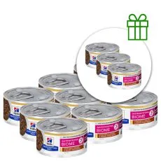 Hill's Prescription Diet GI Biome enolončnica za nego prebave za mačke 82 g, 9+3 BREZPLAČNO