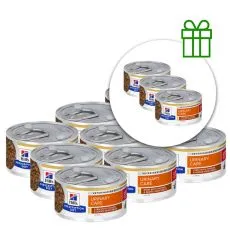 Hill's Prescription Diet Feline Stew c/d Urinary Stress with Chicken & Vegetables 82 g, 9+3 BREZPLAČNO