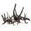 WIO Black Tree Trunk Wood - les za akvarij M