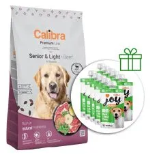 Calibra Dog Premium Line Senior & Light Beef 12 kg + 10 x pribolj&scaron;ki BREZPLAČNO