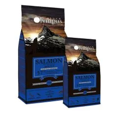 Black Olympus Adult Medium Salmon & Brown Rice 12 kg + 2 kg BREZPLAČNO