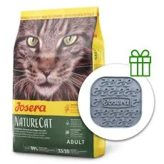 JOSERA NatureCat 2 kg + Lick mat BREZPLAČNO