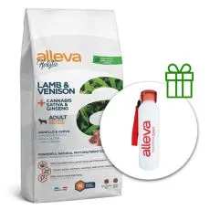 Alleva HOLISTIC dog lamb & venison adult medium & maxi 12 kg + termo steklenica BREZPLAČNO