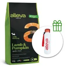 Alleva NATURAL dog lamb & pumpkin adult mini 12 kg + termo steklenica BREZPLAČNO