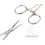 Zfish Forceps Straight 14cm