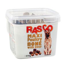 Priboljški RASCO – velika perutninska kost z jetrci, 570 g